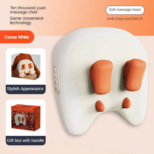 JAIYORL Trapezius Electric Massage Pillow Wireless Car And Home