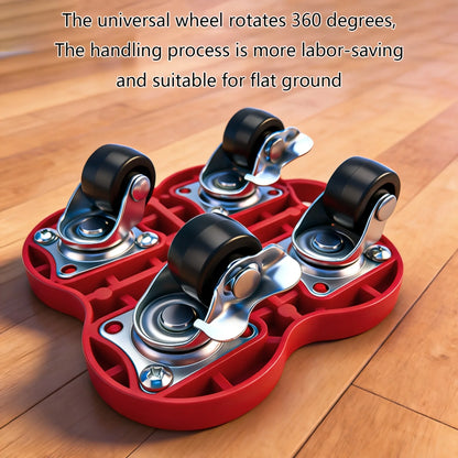 Heavy Duty Furniture Lifter and Mover Tool Set, Easy Transport Slides