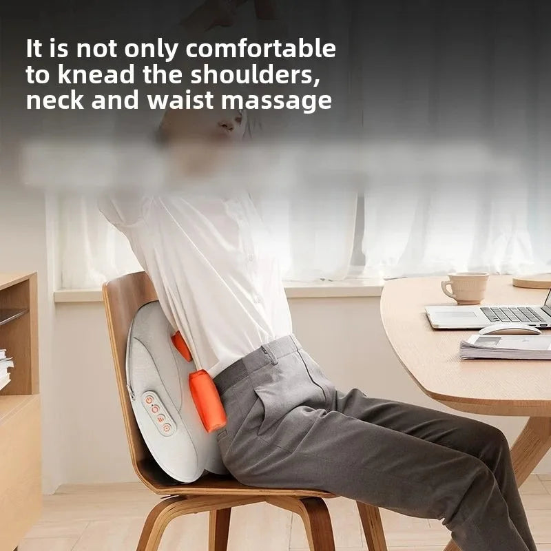 JAIYORL Trapezius Electric Massage Pillow Wireless Car And Home