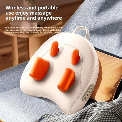 JAIYORL Trapezius Electric Massage Pillow Wireless Car And Home