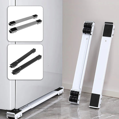 2PCS Adjustable Furniture Moving Roller Wheels for Washing Machine