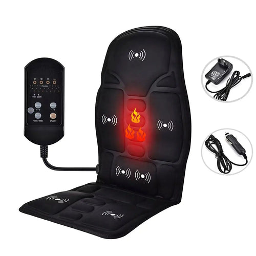 Home car massage cushion multifunctional combines neck waist vibration